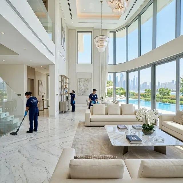 Luxury bungalow cleaning