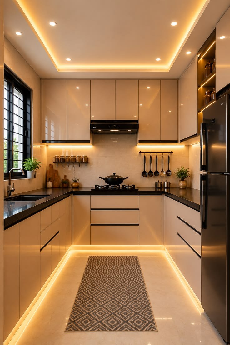 Professional kitchen deep cleaning project